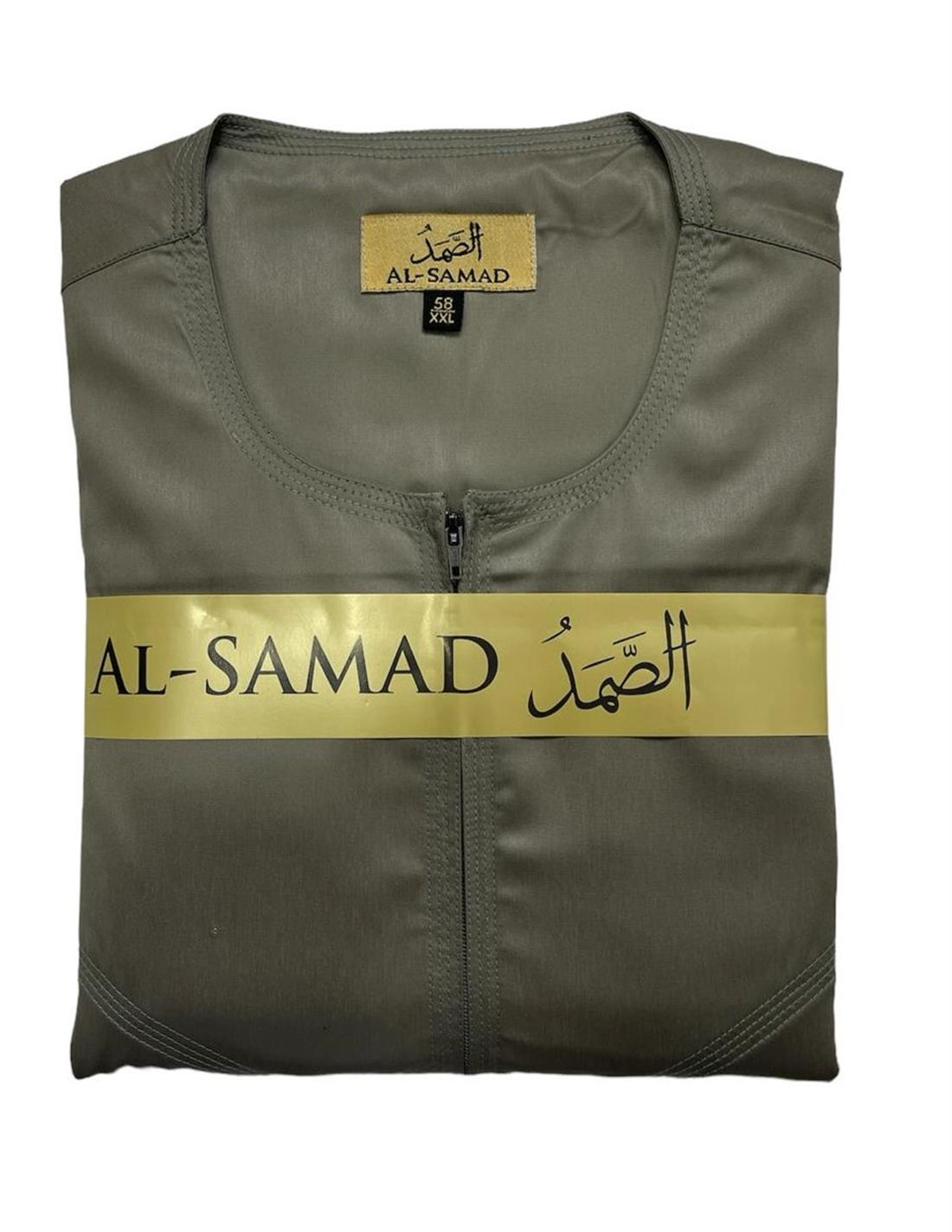 Olive Mens Shiny Jubba Thobes