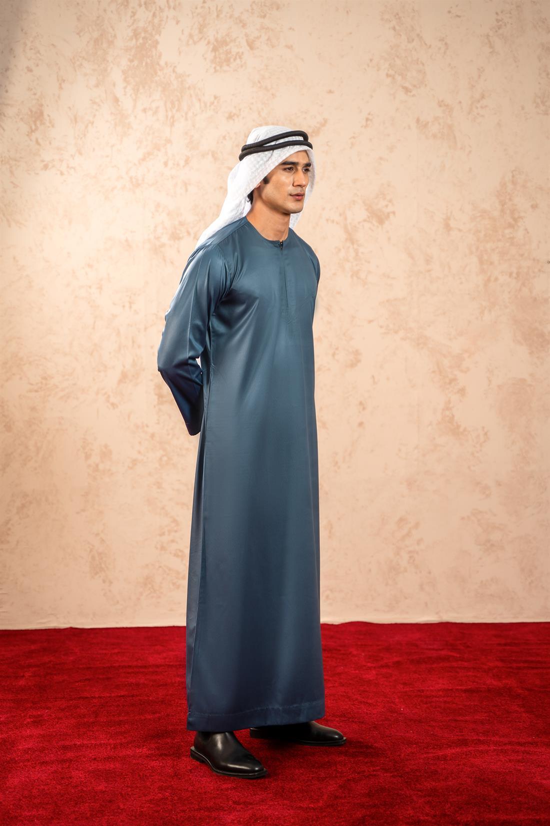 Teal Shiny Jubba