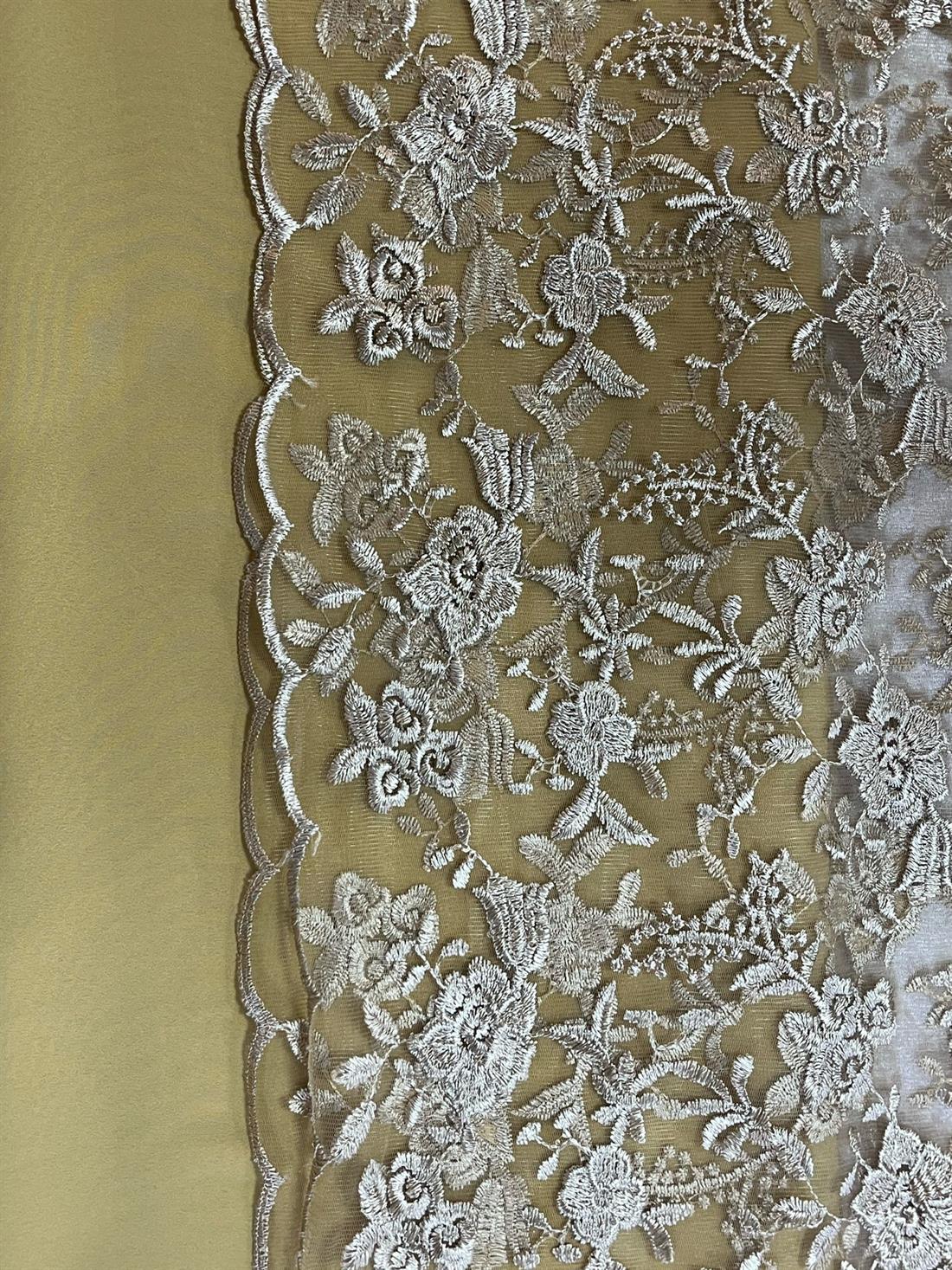 Gold Crepe Unstitched 2 Piece Suits