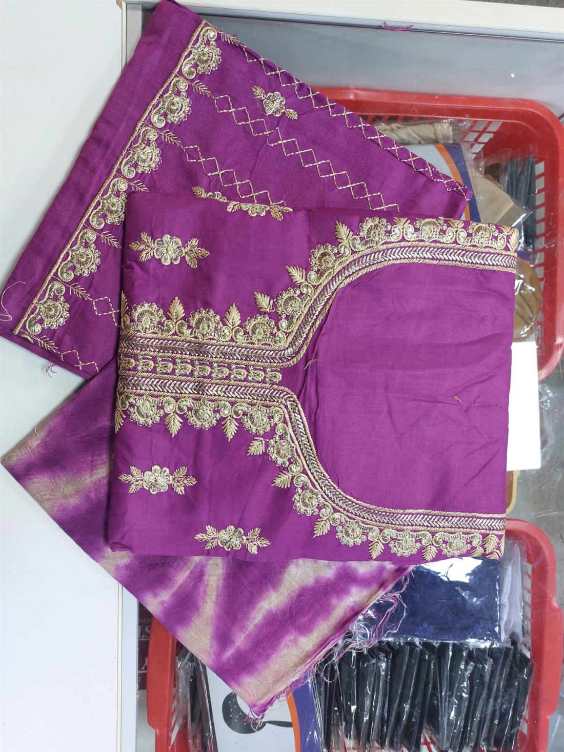 Purple Unstitched 3 Piece Suit
