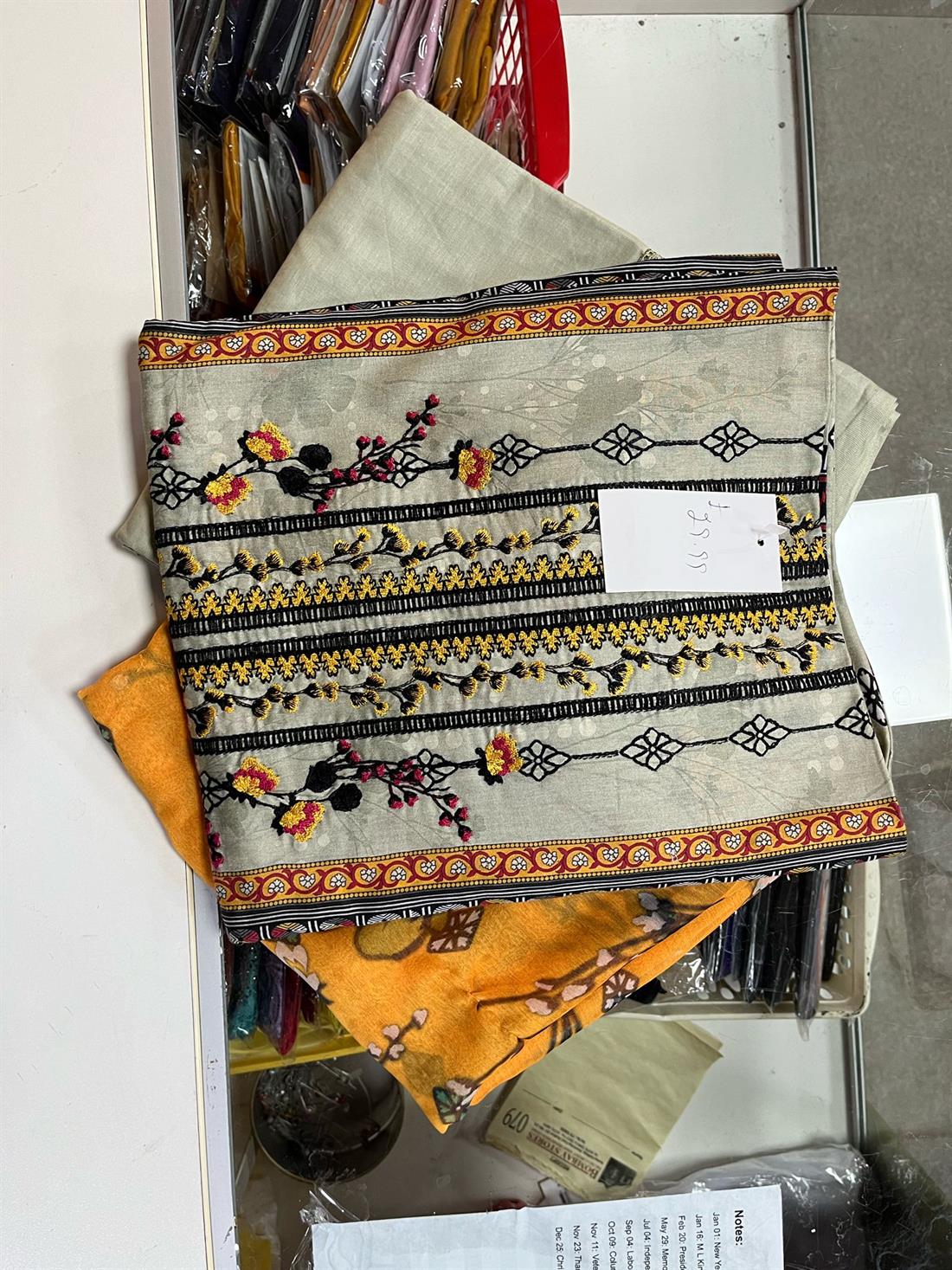Embroidered Chiffon Diamond Supreme Lawn Suit