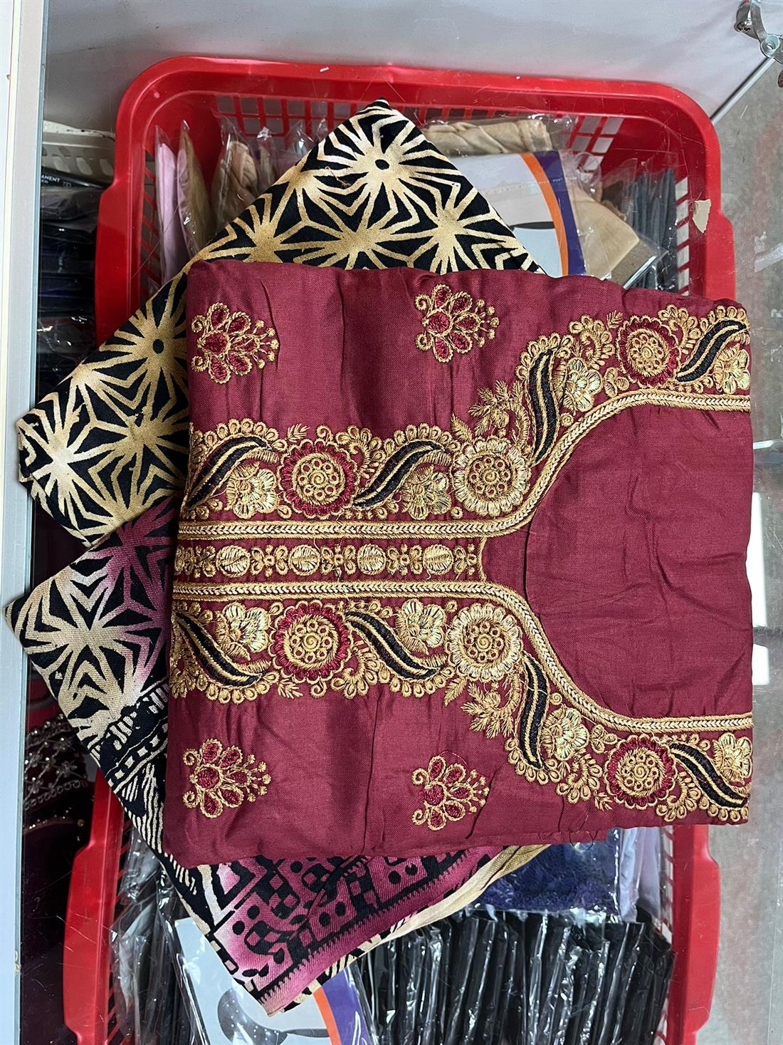 Maroon Unstitched 3 Piece Suit