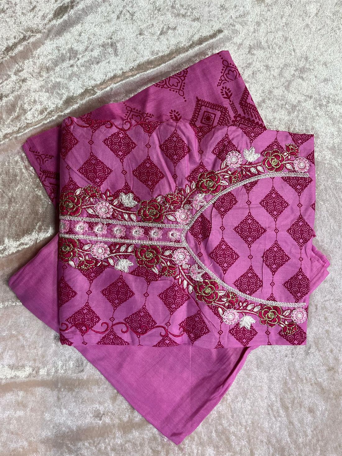 Hot Pink Unstitched 3 Piece Suit