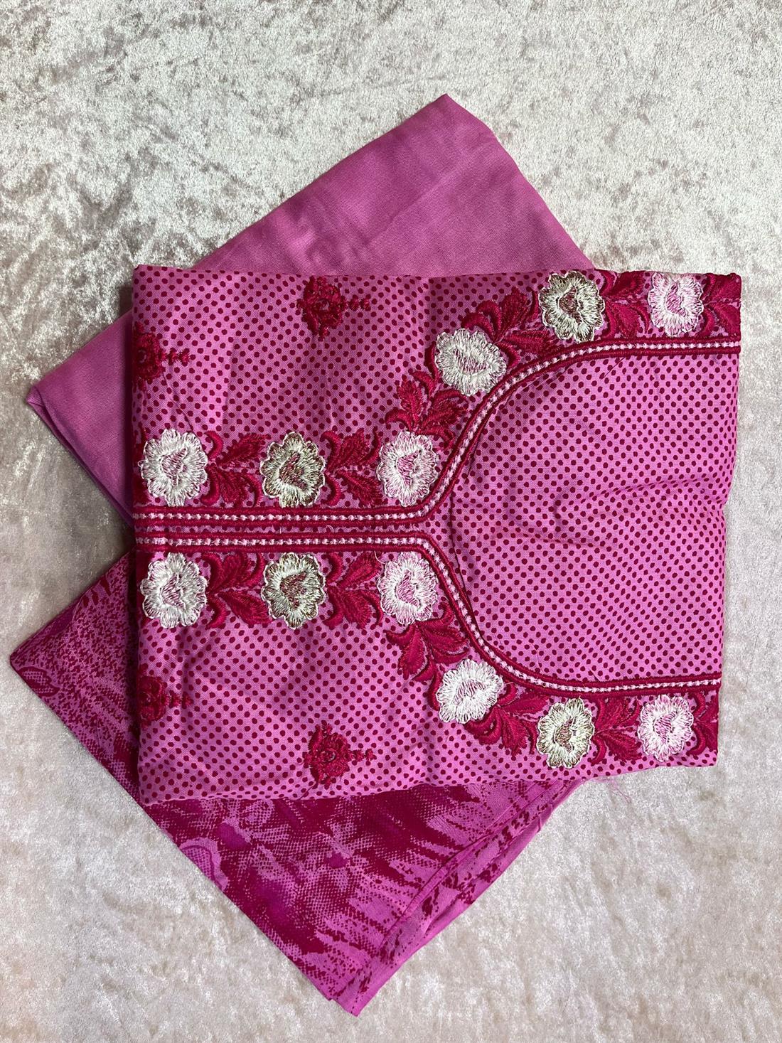 Hot Pink Unstitched 3 Piece Suit