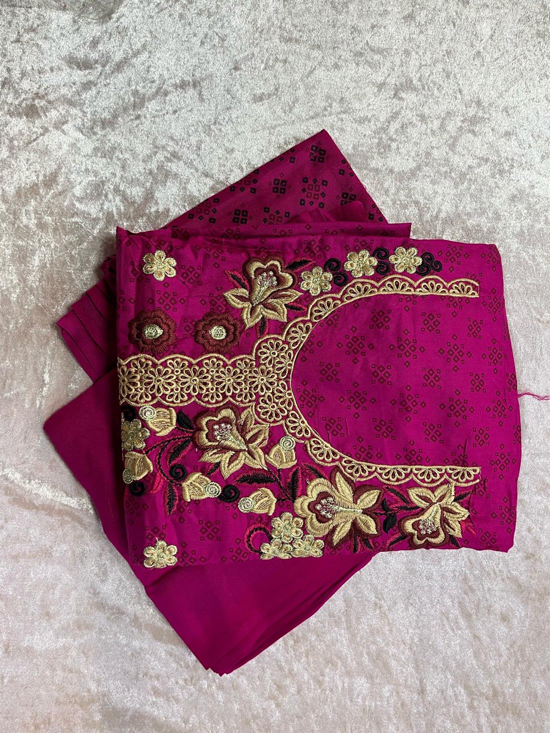 Hot Pink Unstitched 3 Piece Suit