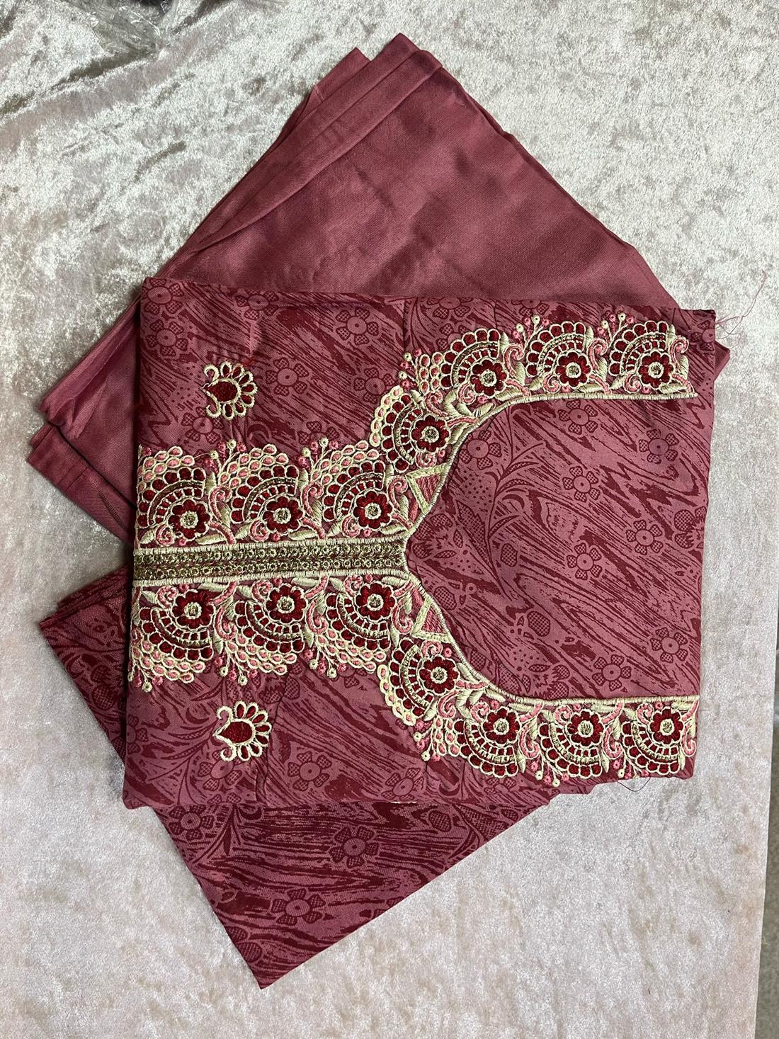 Dusky Pink Unstitched 3 Piece Suit
