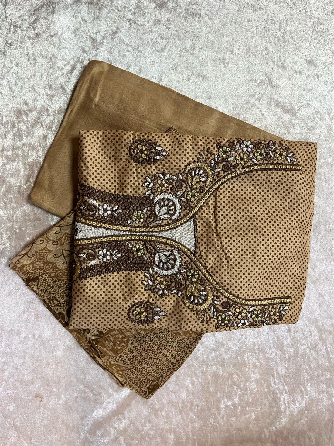 Gold Unstitched 3 Piece Suit