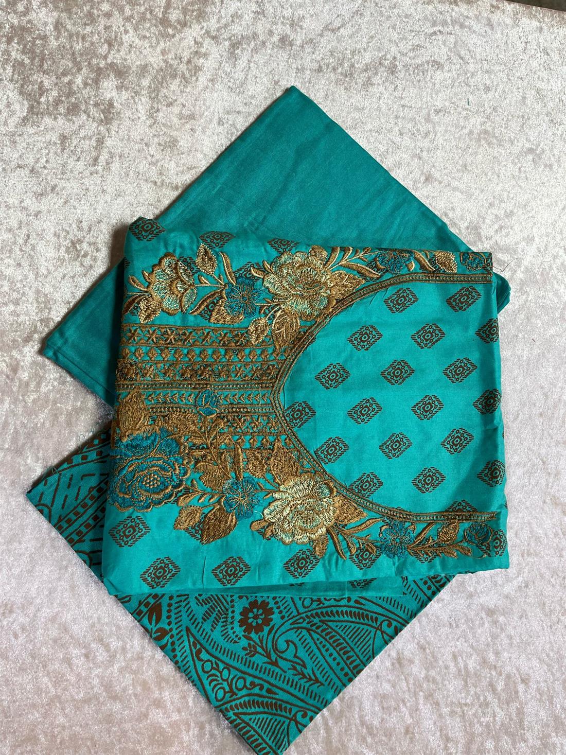 Aqua Unstitched 3 Piece Suit