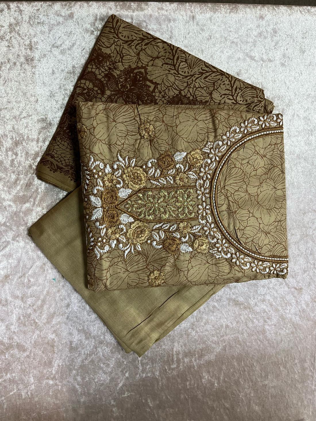 Gold Unstitched 3 Piece Suit