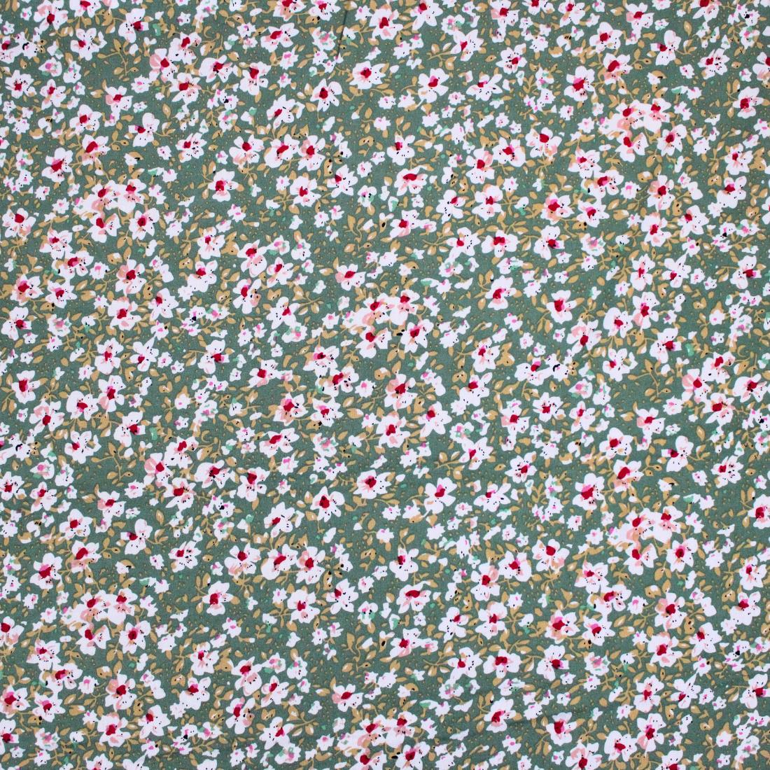 Willow Crepe Printed Viscose Fabric