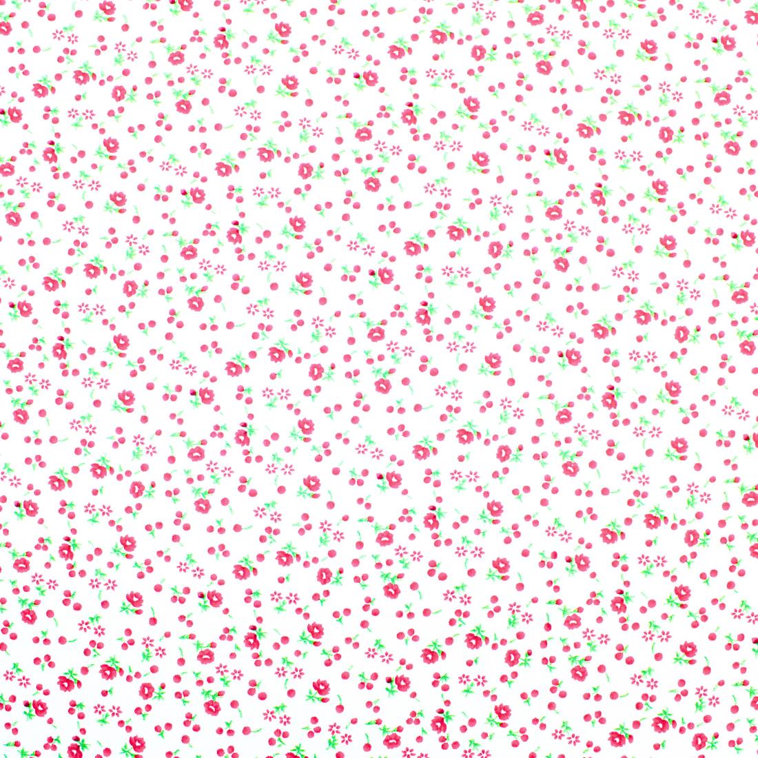 White Crepe Printed Dressmaking Viscose Fabric