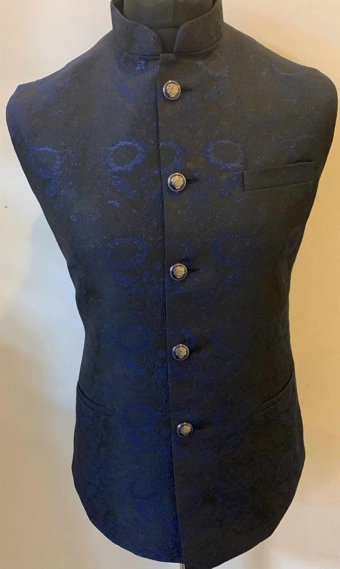 Navy Mens Salwar Kameez