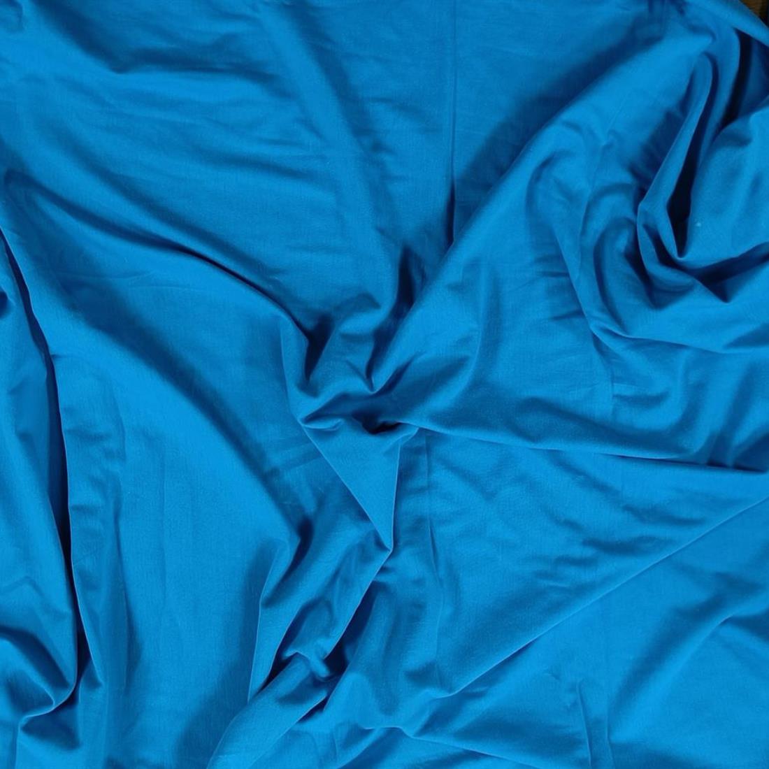 Blue Plain Polyester Jersey 5m Bundle