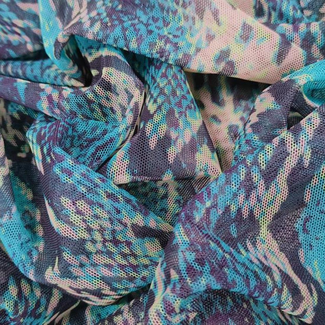 Multicolour Printed Power Net 5m Bundle