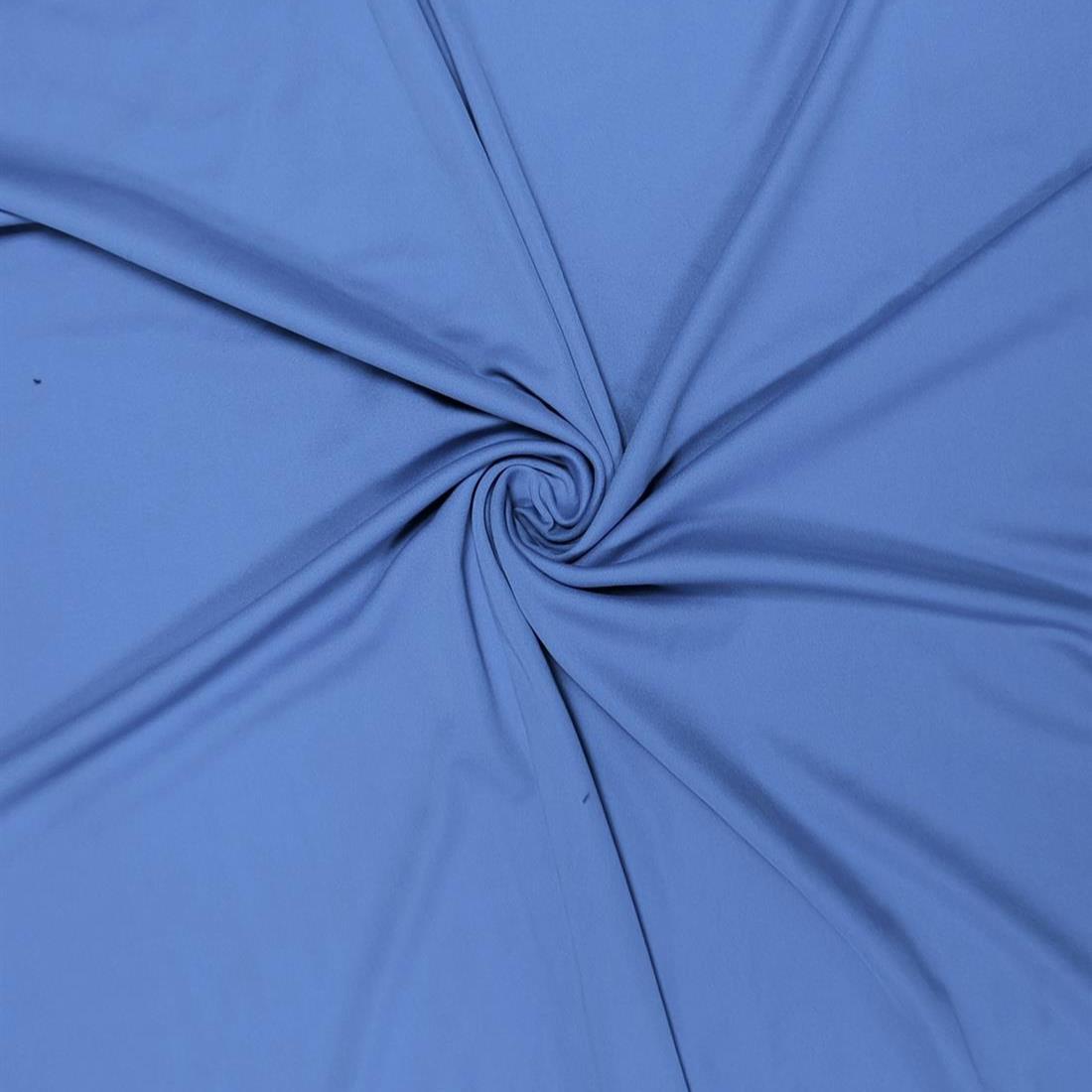 Blue Plain Polyester Jersey 5m Bundle