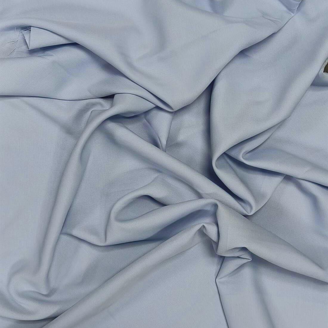 Sky Blue Plain Polyester 5m Bundle