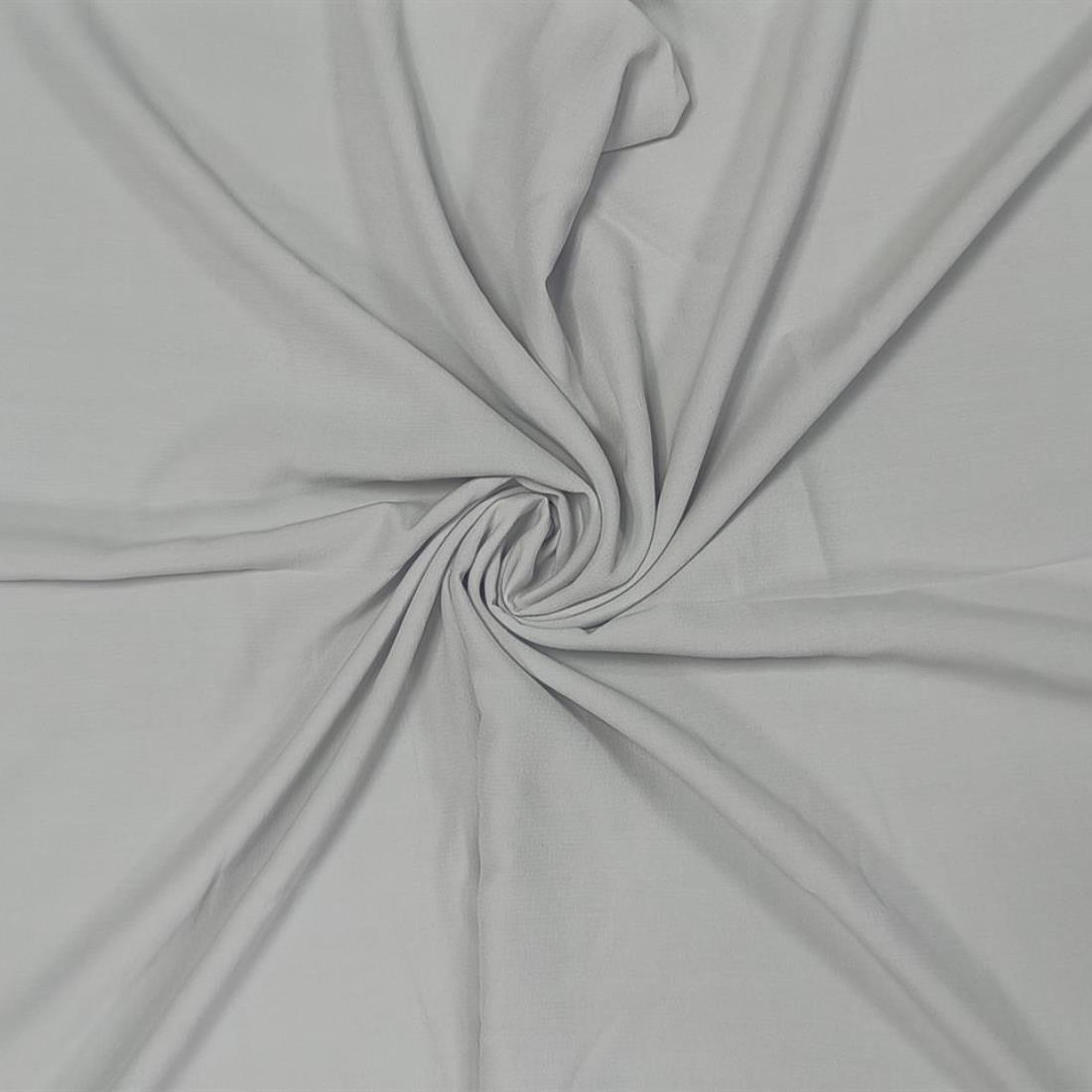 Light Grey Plain Polyester Crepe 5m Bundle