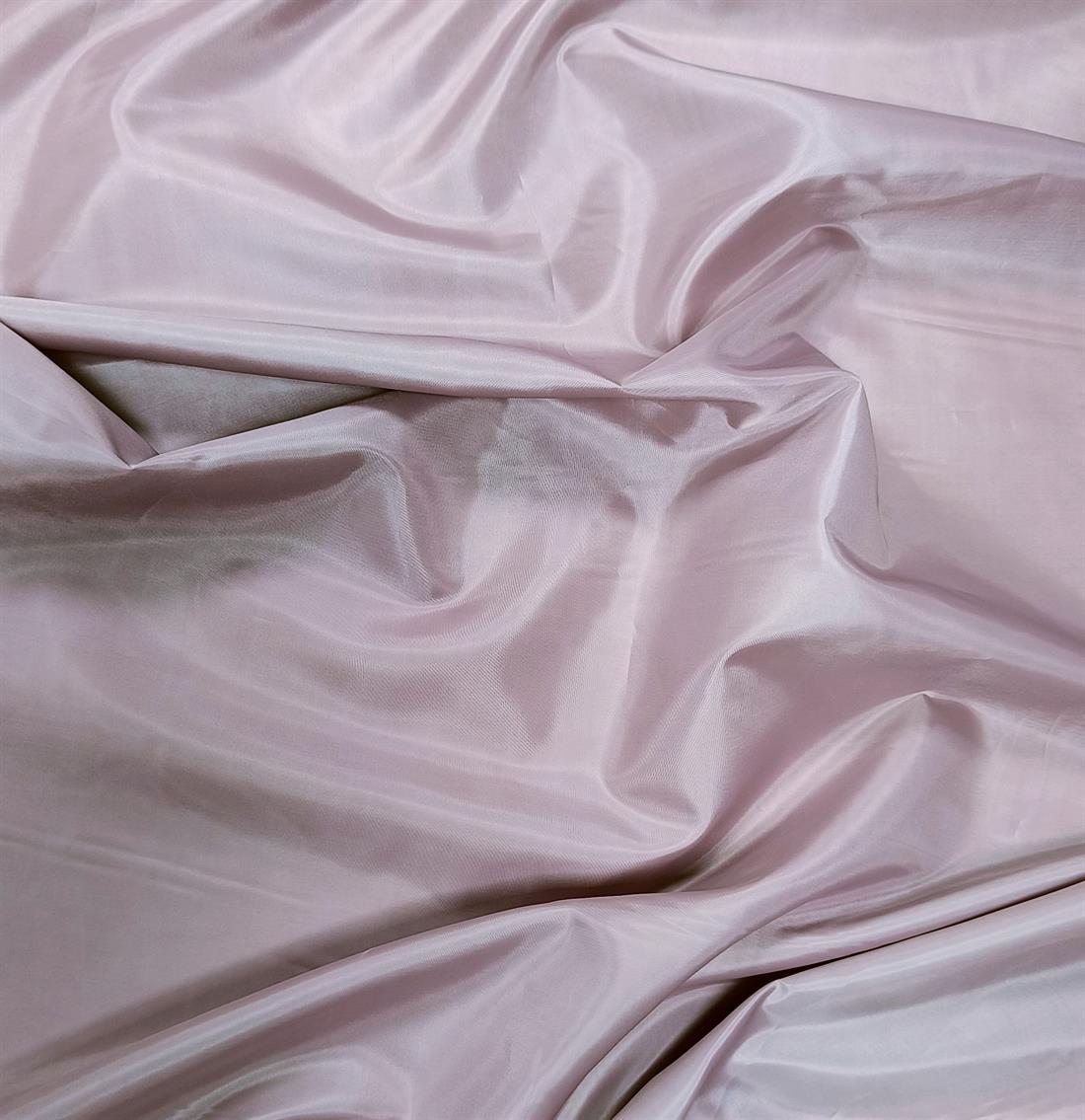 Pink Plain Polyester Taffeta Lining Fabric