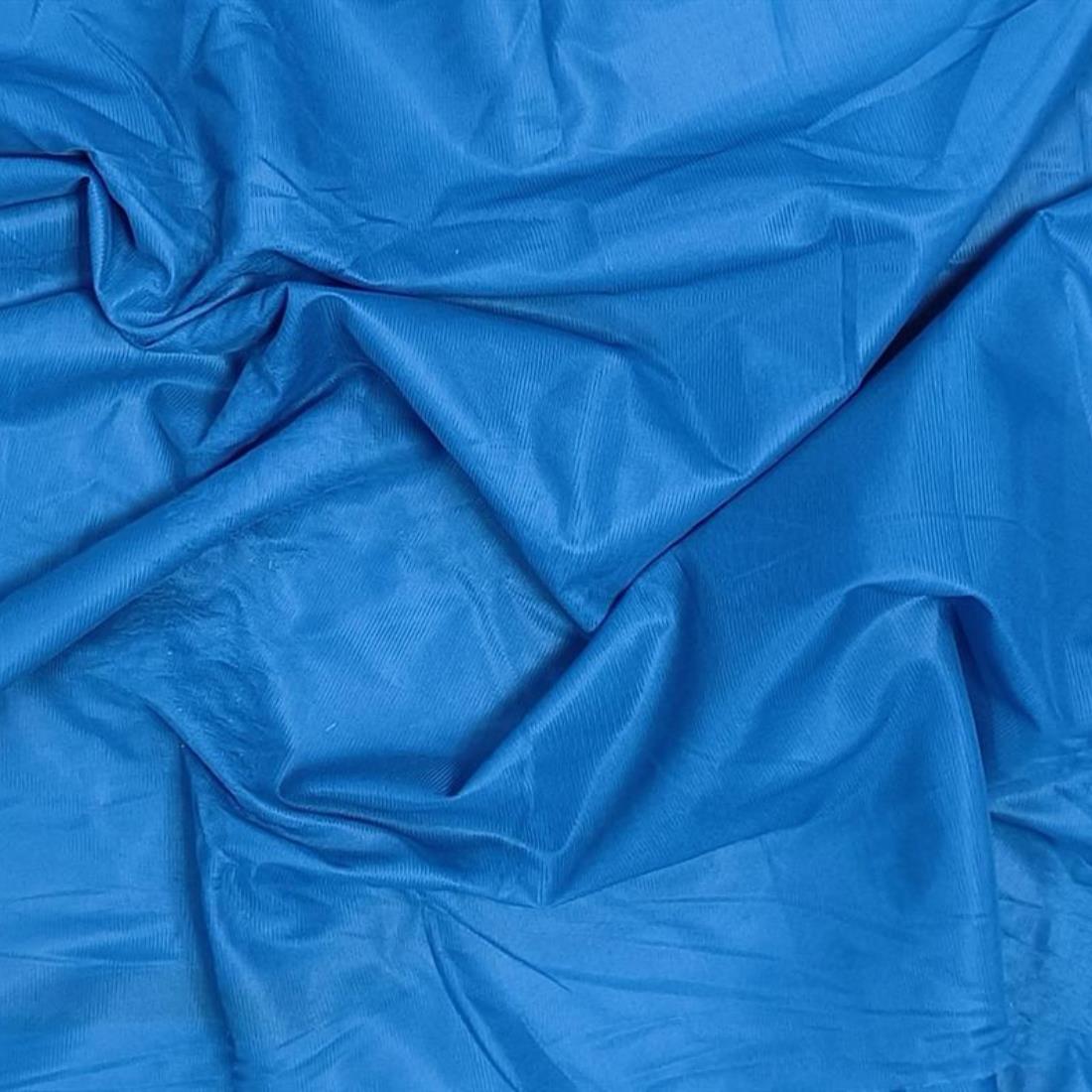 Blue Polyester Voile 5m Bundle
