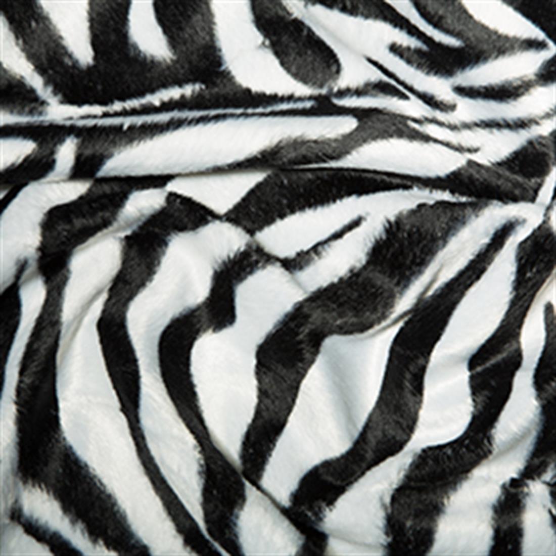 Zebra Velboa Print