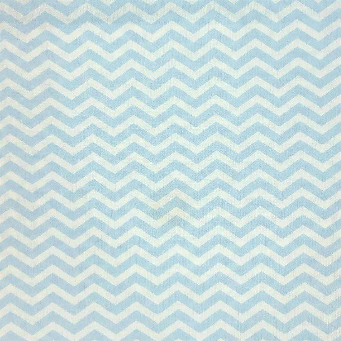 Light Blue Printed Cotton Fabrics