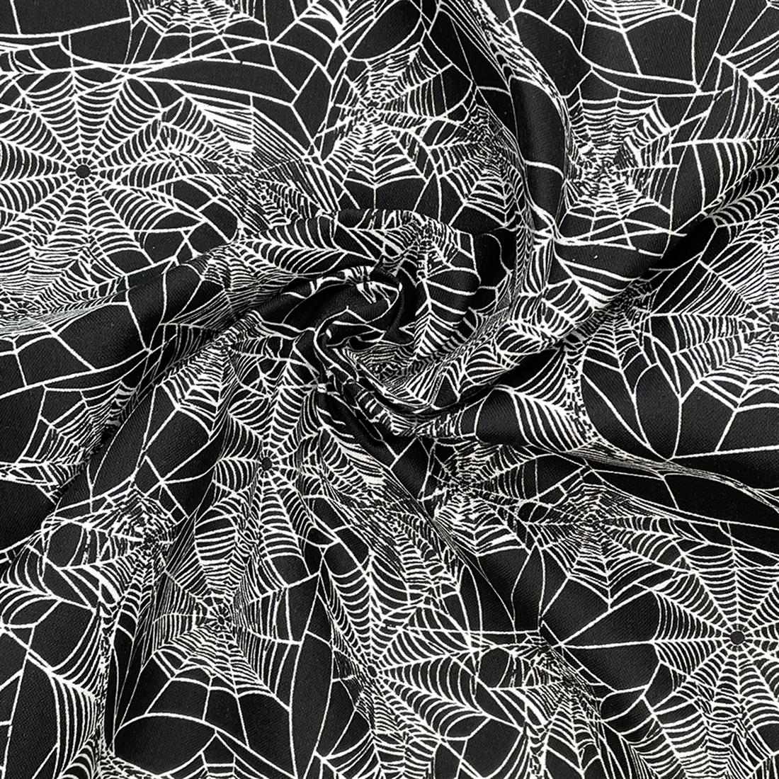 Black Printed Cotton Fabrics