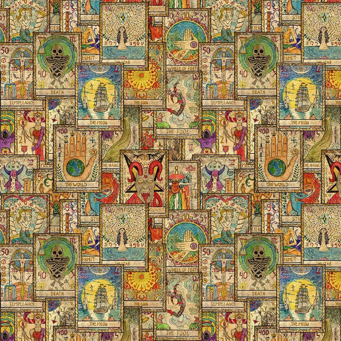 Gold Printed Cotton Fabrics