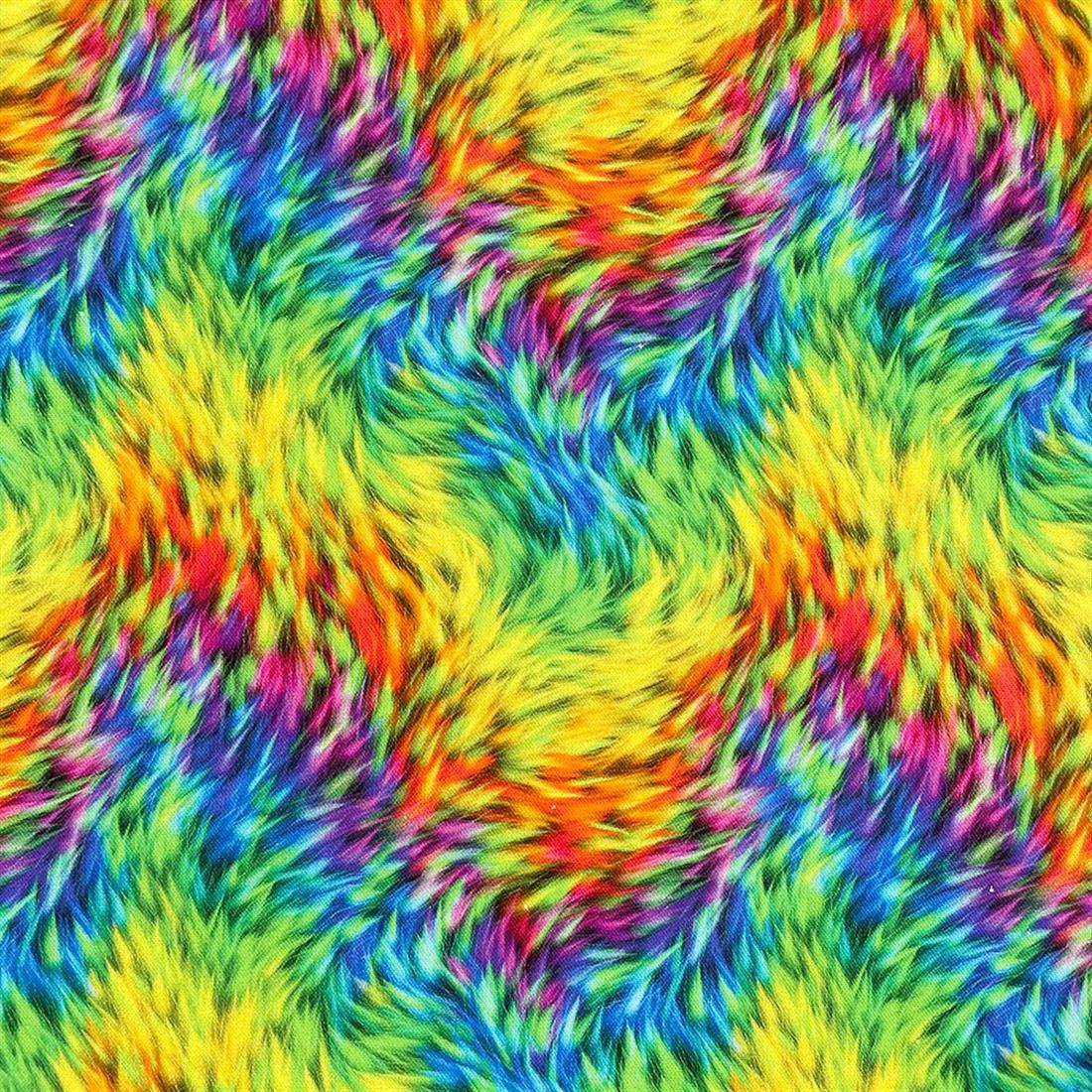 Rainbow Printed Cotton Fabrics