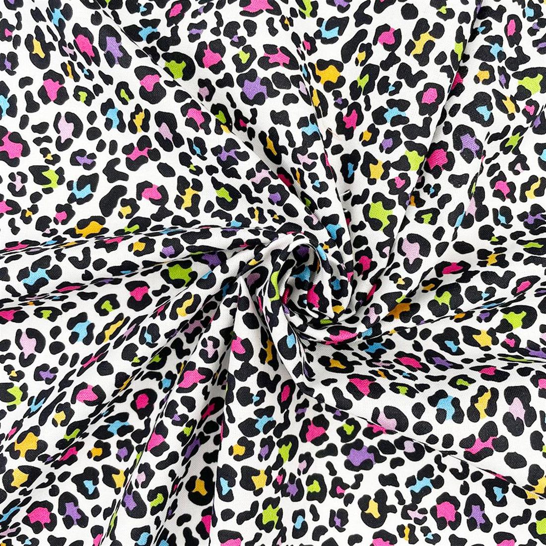 White Printed Cotton Fabrics