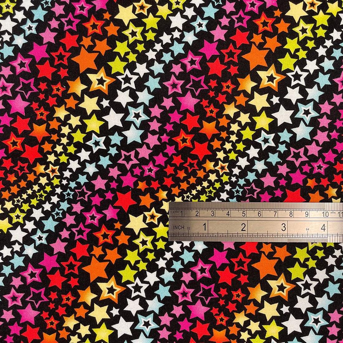 Black Printed Cotton Fabrics