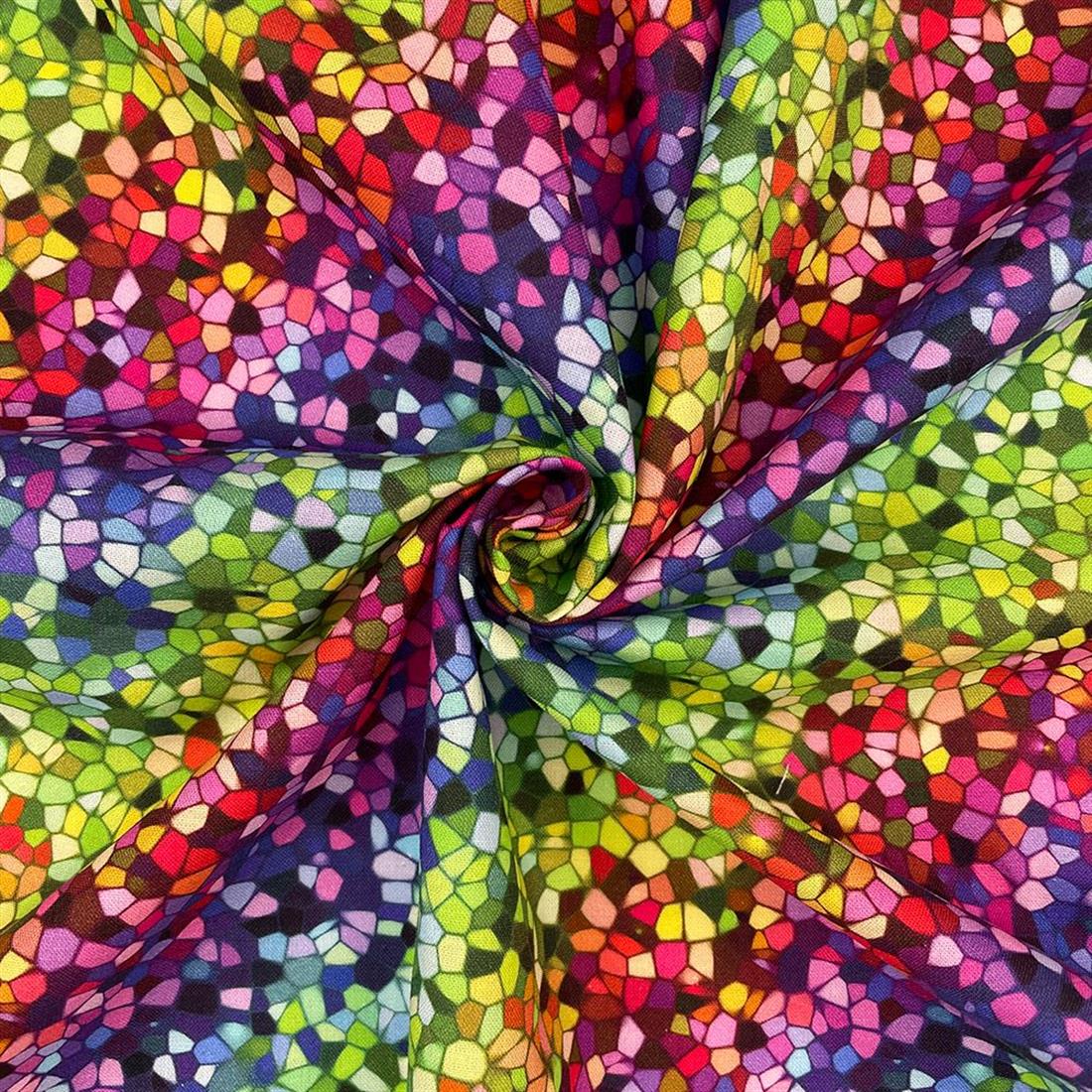 Multicolour Printed Cotton Fabrics