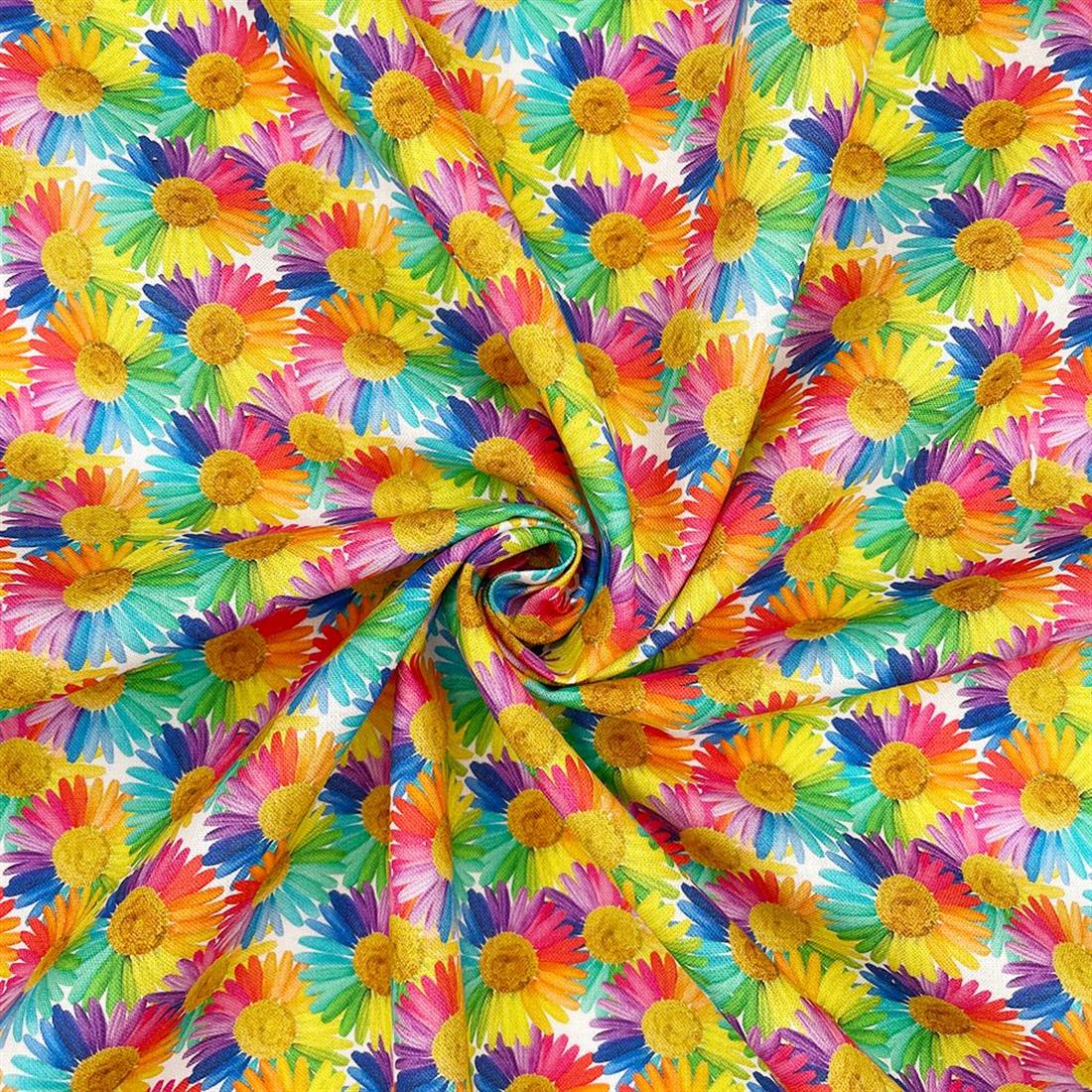 Multicolour Printed Cotton Fabrics