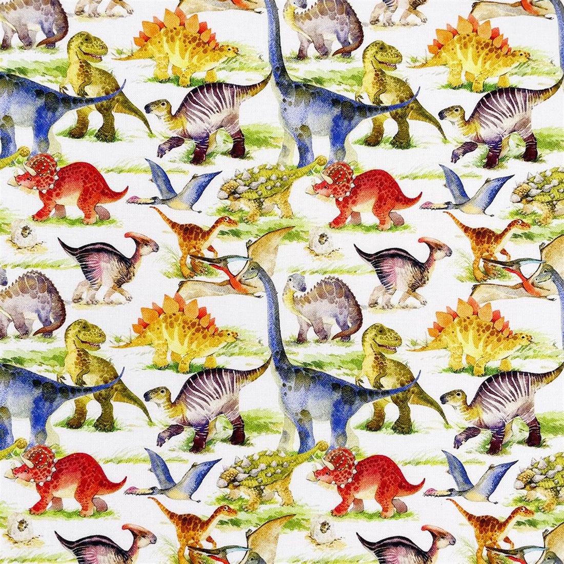 White Printed Cotton Fabrics