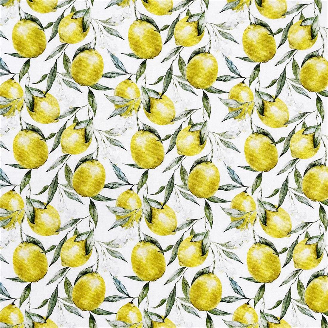 White Printed Cotton Fabrics