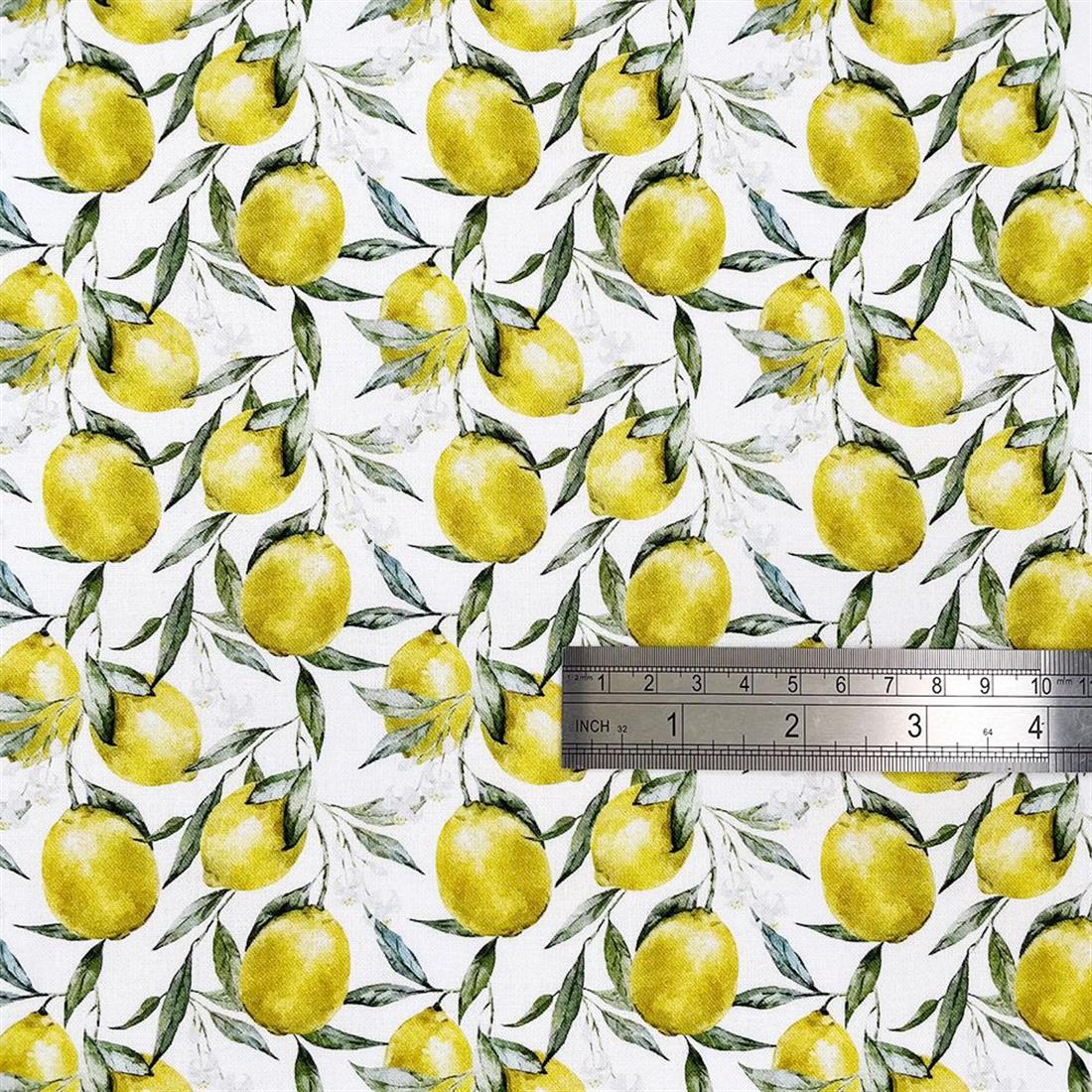 White Printed Cotton Fabrics