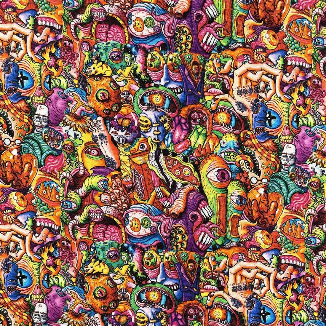 Multicolour Printed Cotton Fabrics