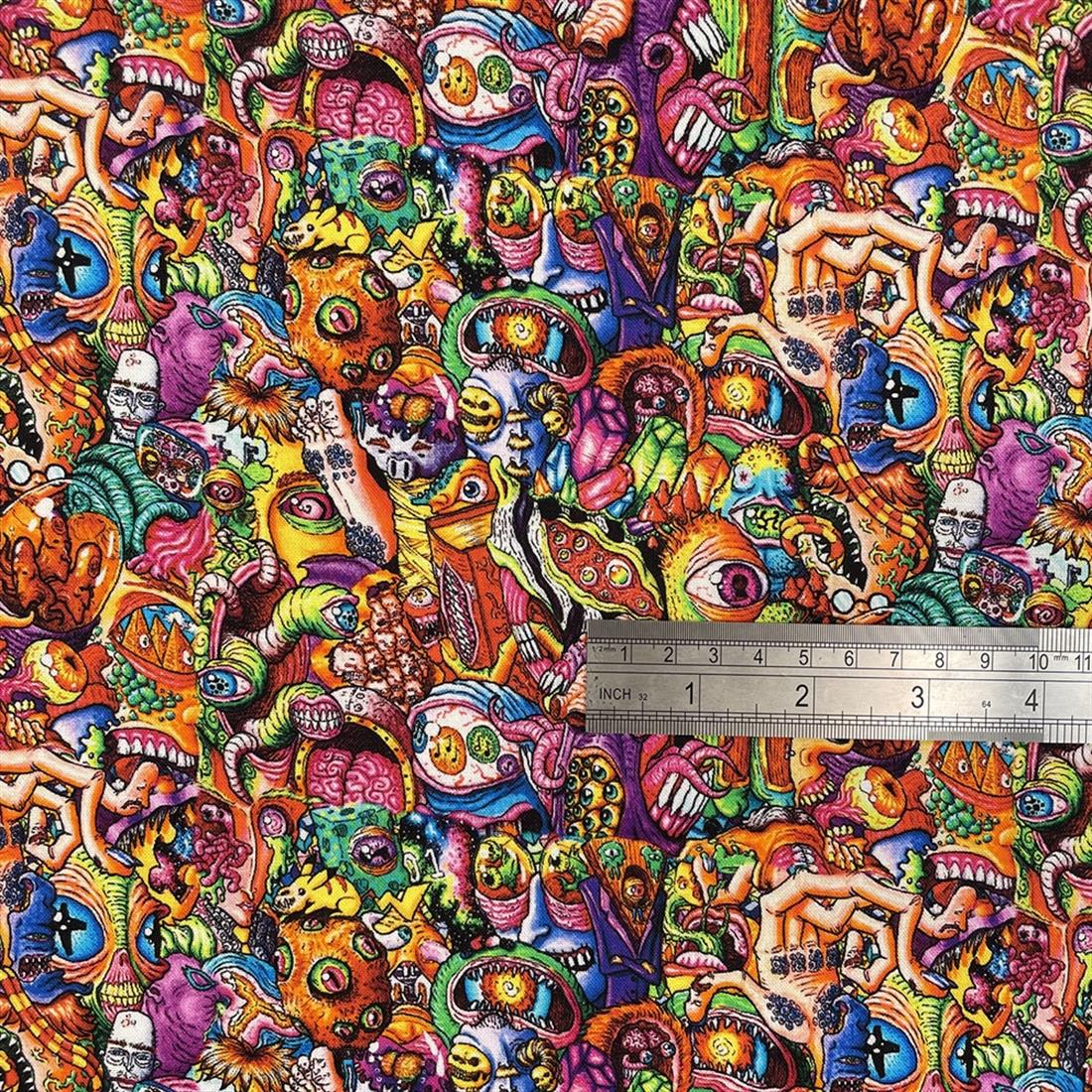 Multicolour Printed Cotton Fabrics