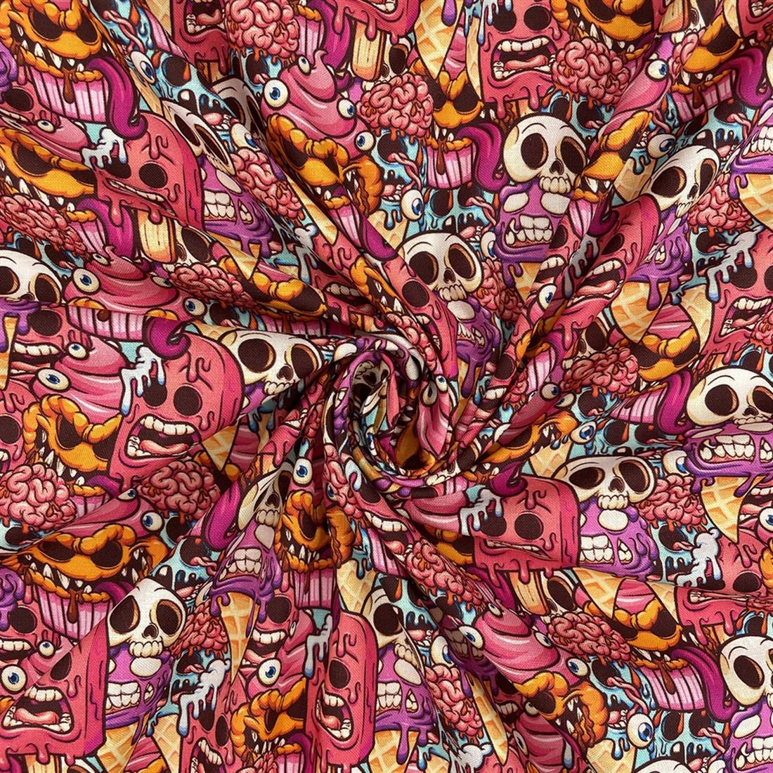 Multicolour Printed Cotton Fabrics