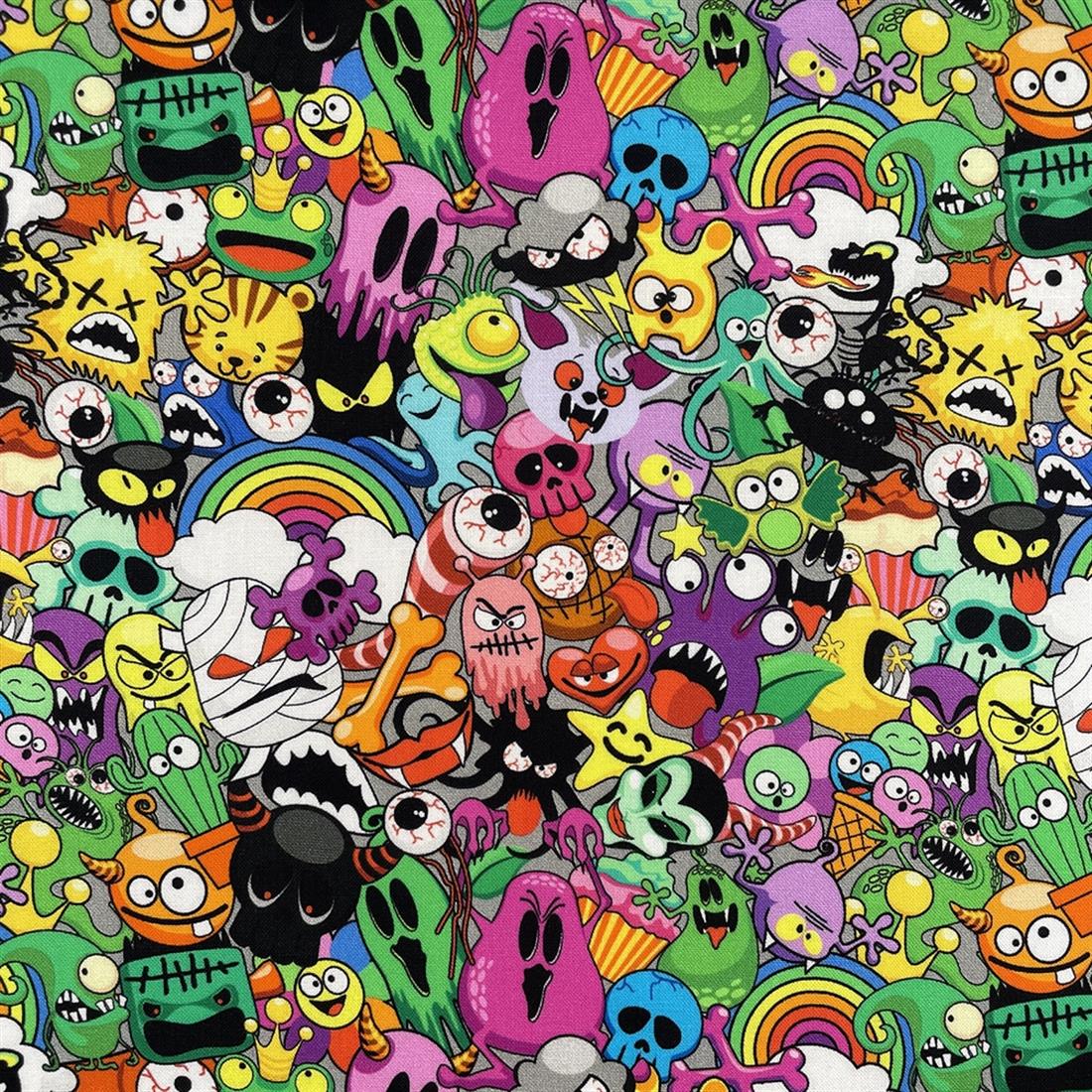 Multicolour Printed Cotton Fabrics