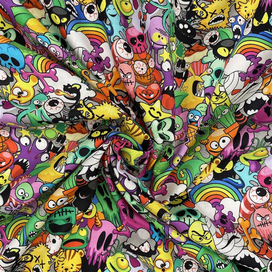 Multicolour Printed Cotton Fabrics