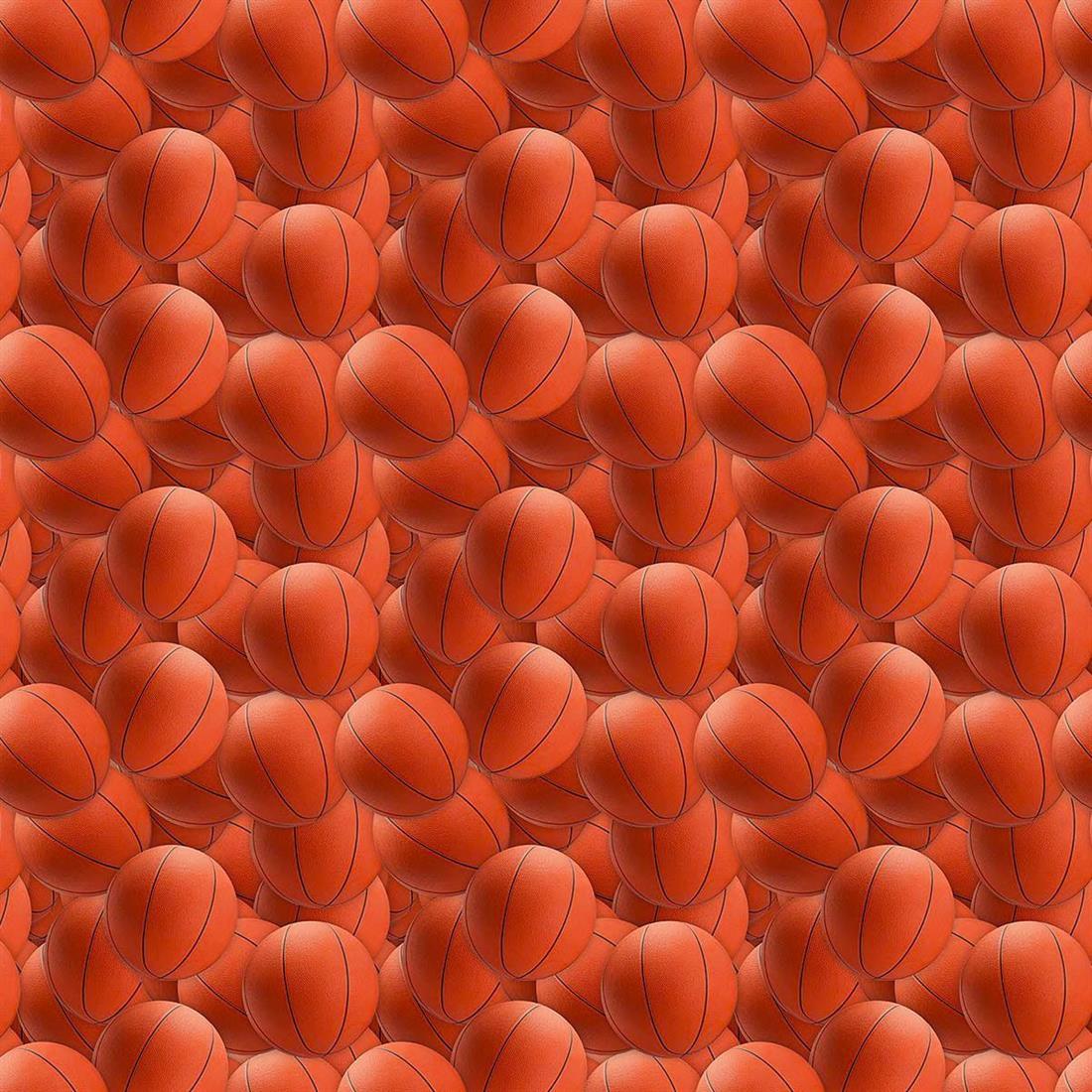 Orange Printed Cotton Fabrics