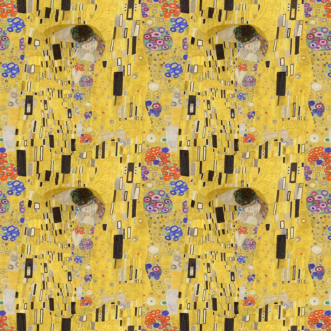Yellow Printed Cotton Fabrics