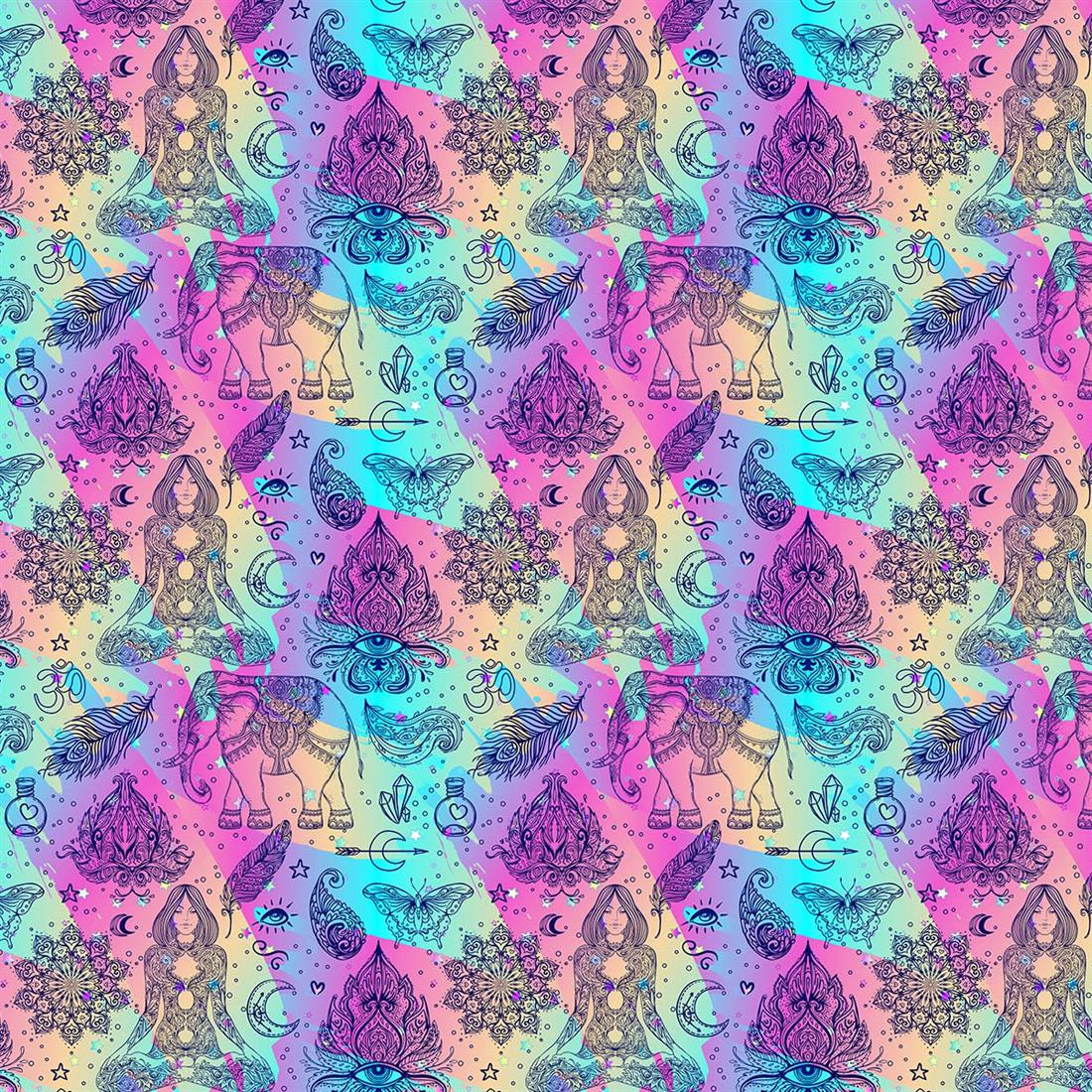 Multicolour Printed Cotton Fabrics