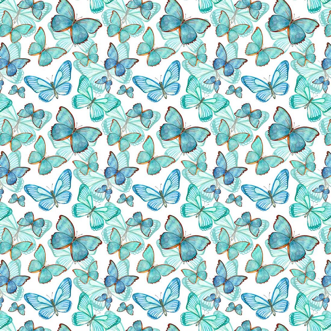 White Printed Cotton Fabrics
