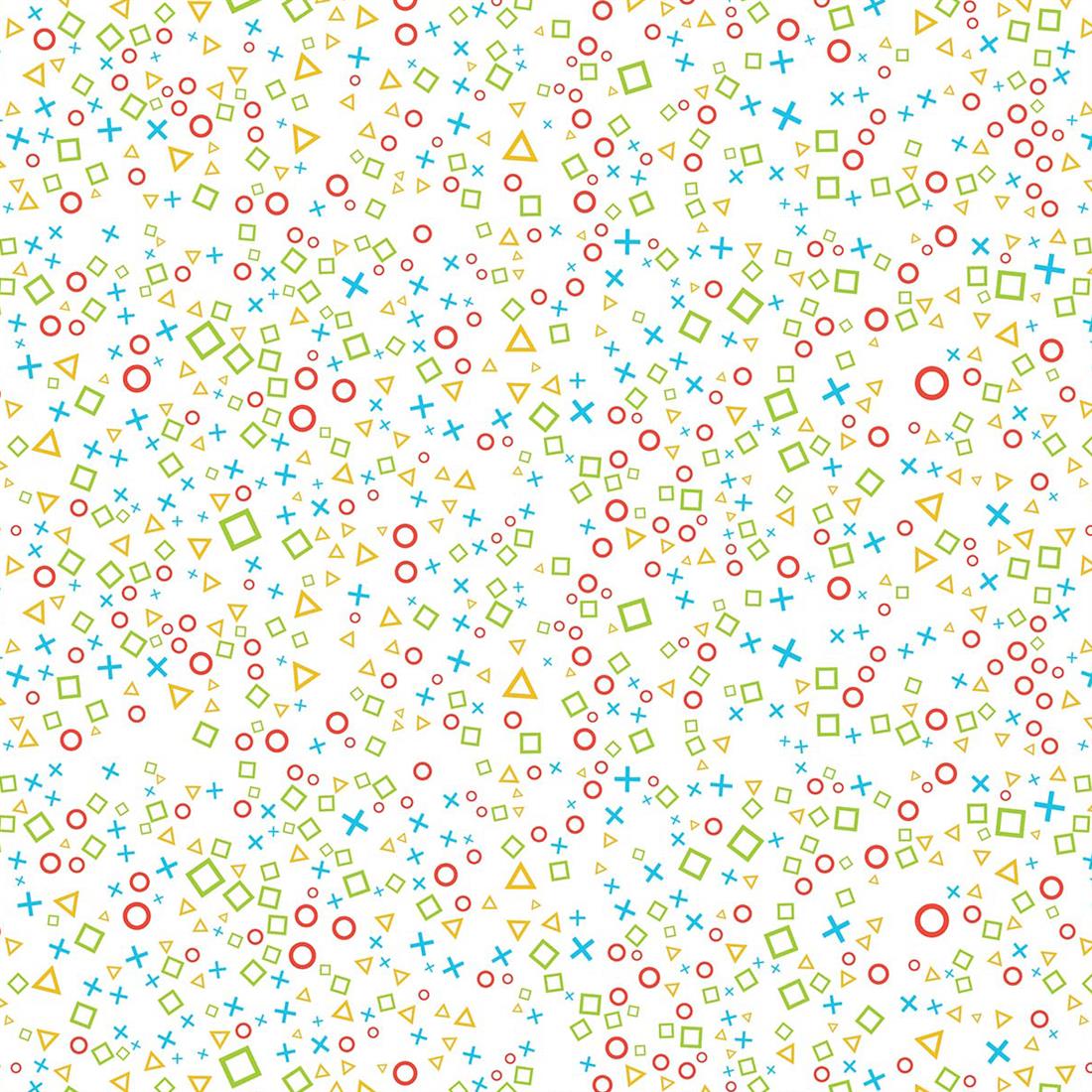 White Printed Cotton Fabrics