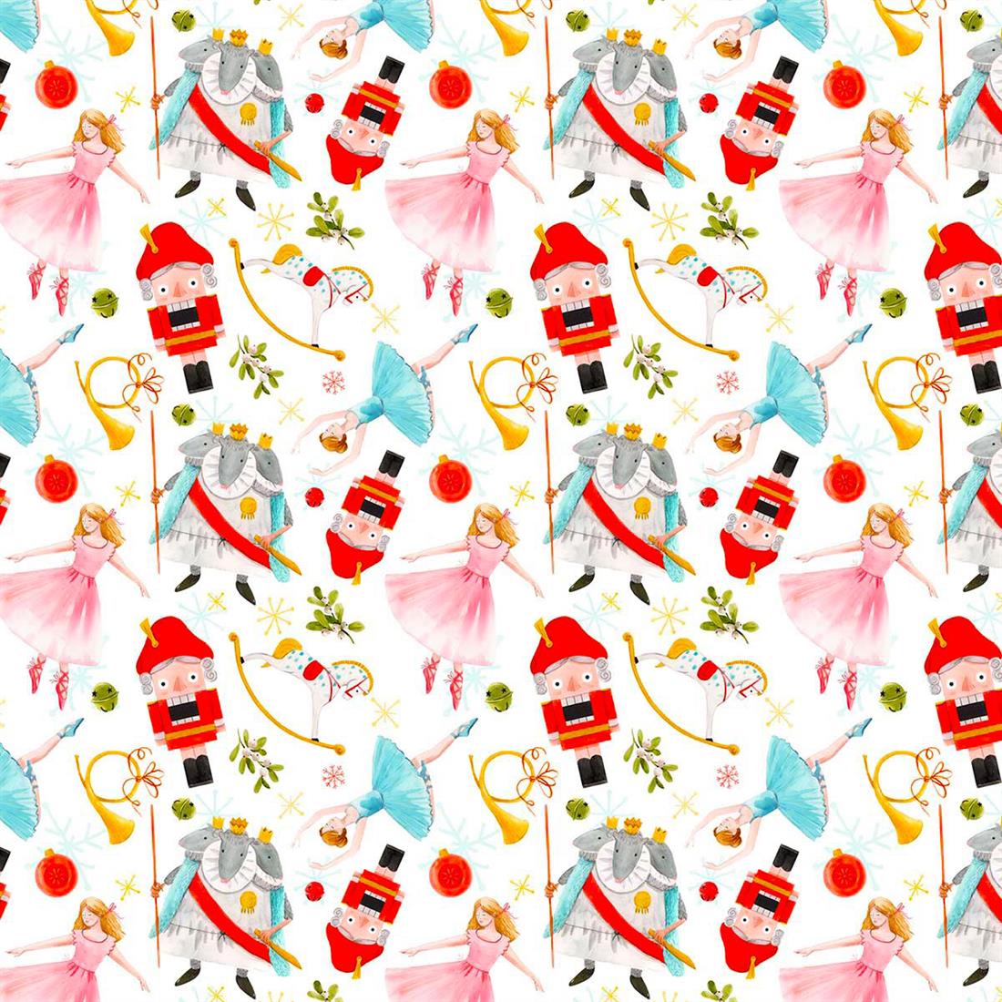 White Cotton The Nutcracker