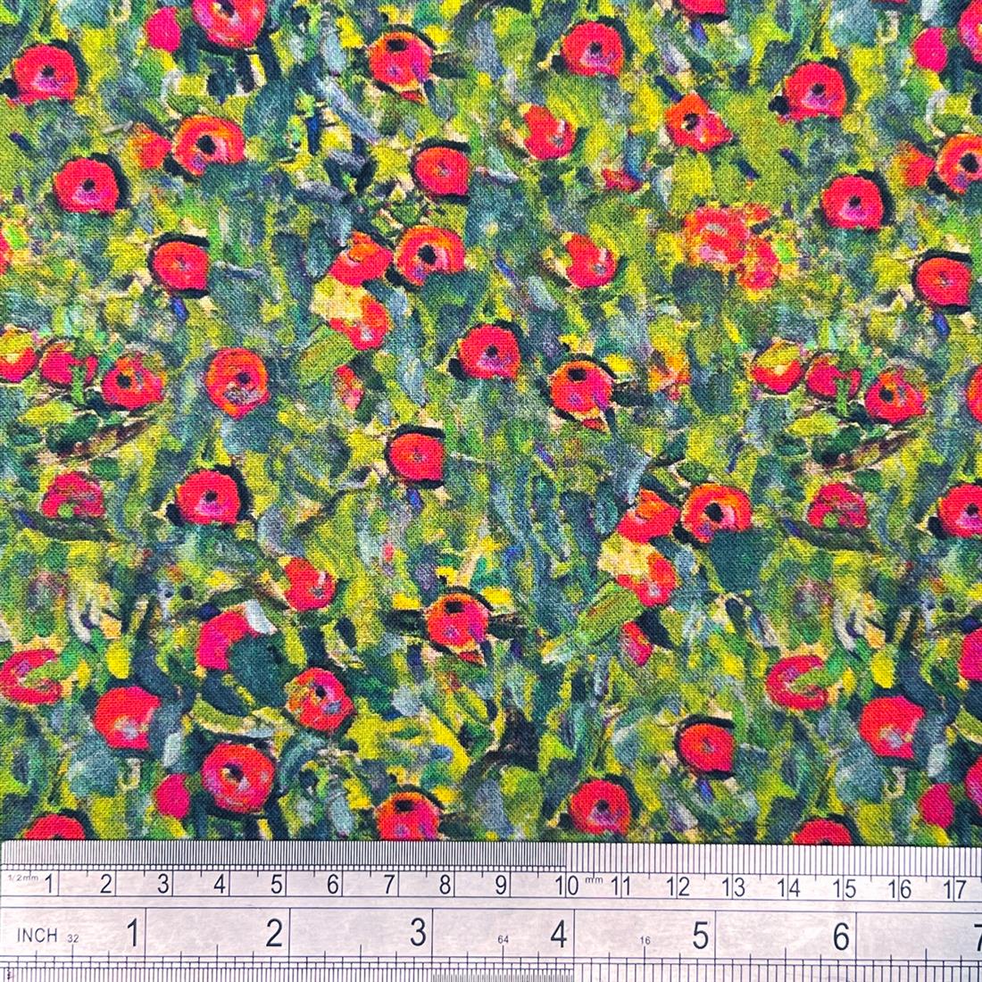 Multicolour Cotton Klimt's Apples
