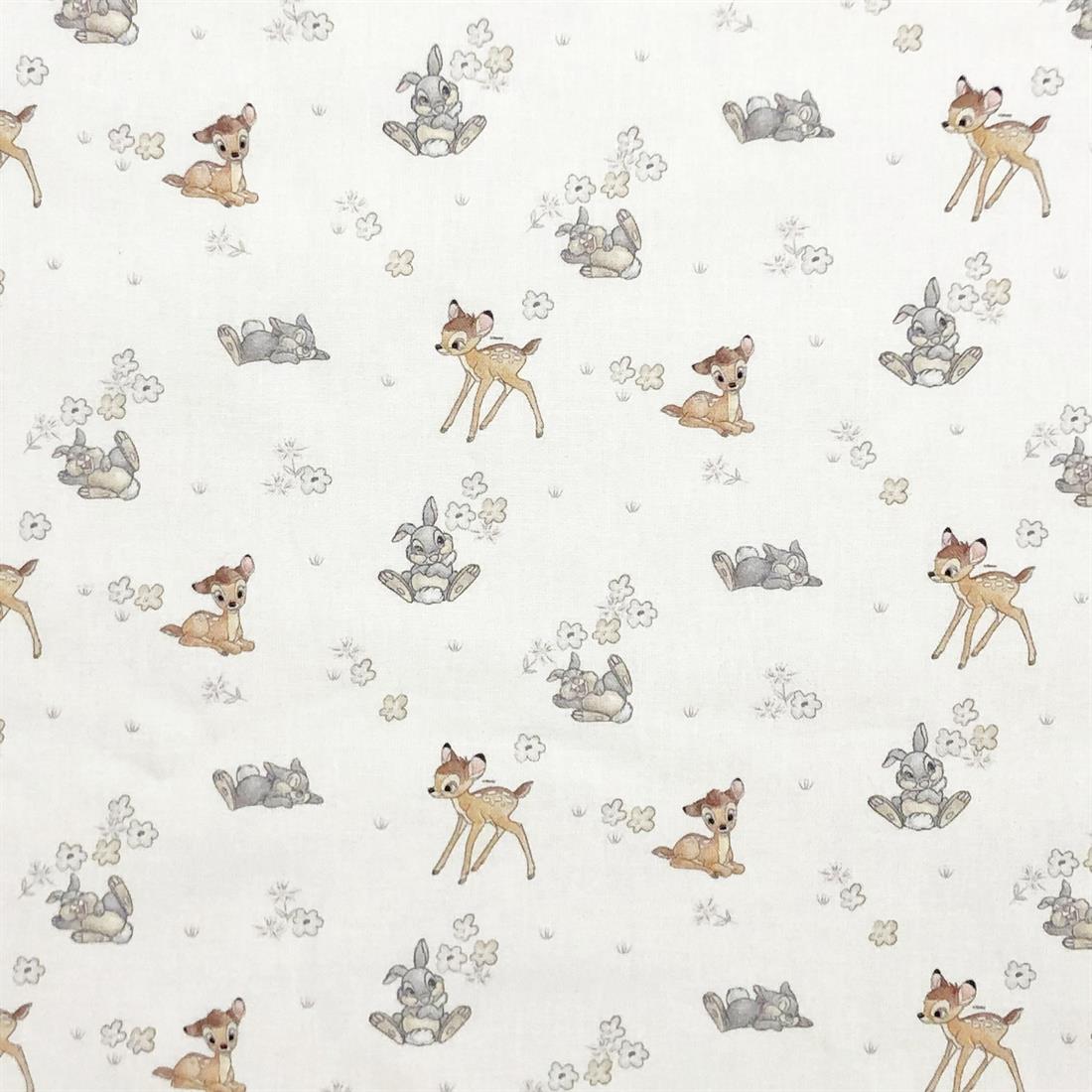 White Printed Cotton Fabrics