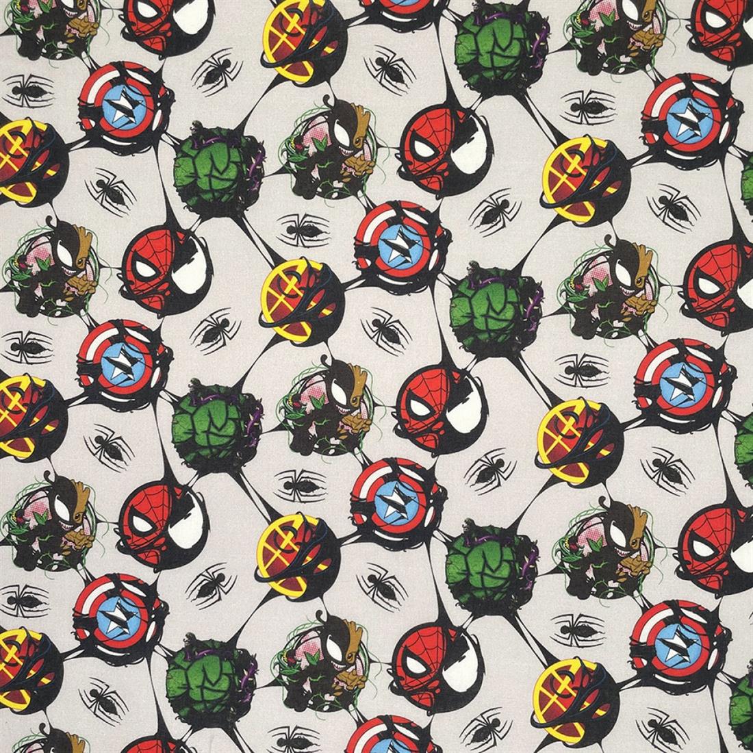 Off White Printed Cotton Fabrics