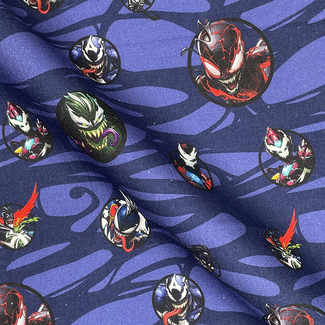 Purple Printed Cotton Fabrics